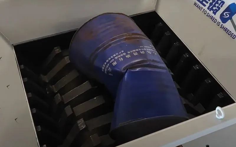 Waste-Oil-Barrel-Shredder