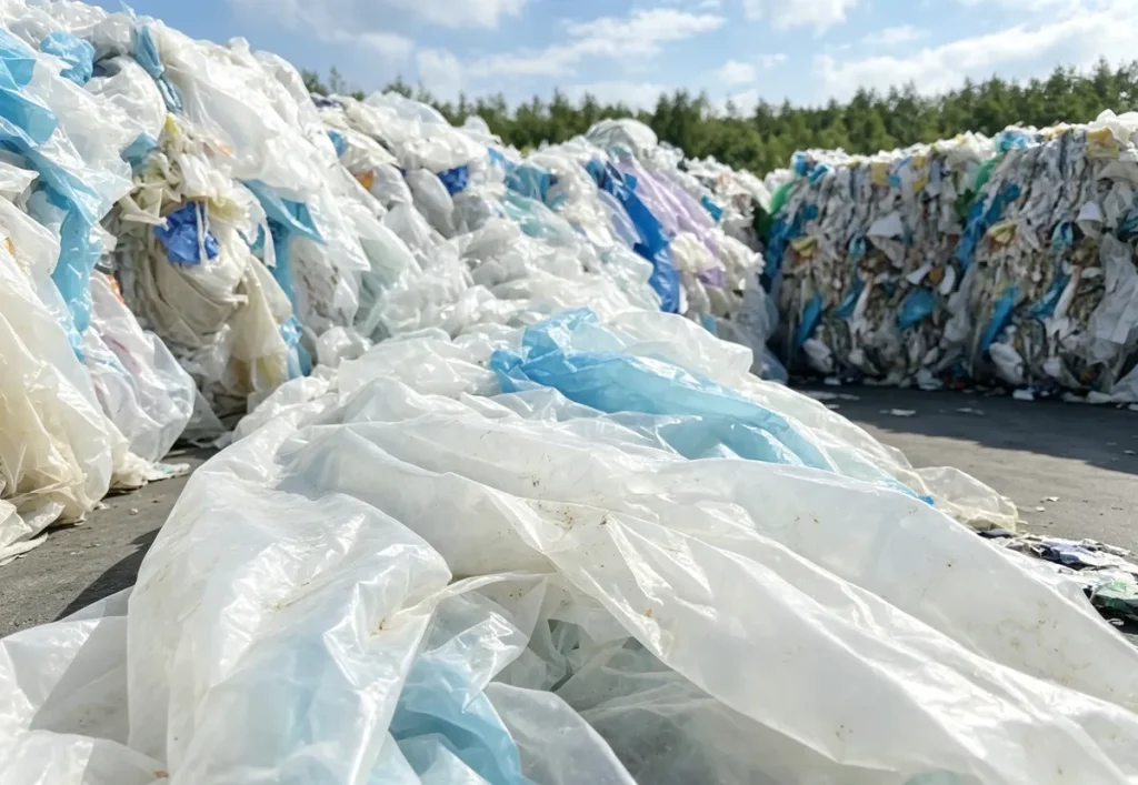 plastic film waste